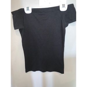 Black and Grey And Black off the shoulder tops